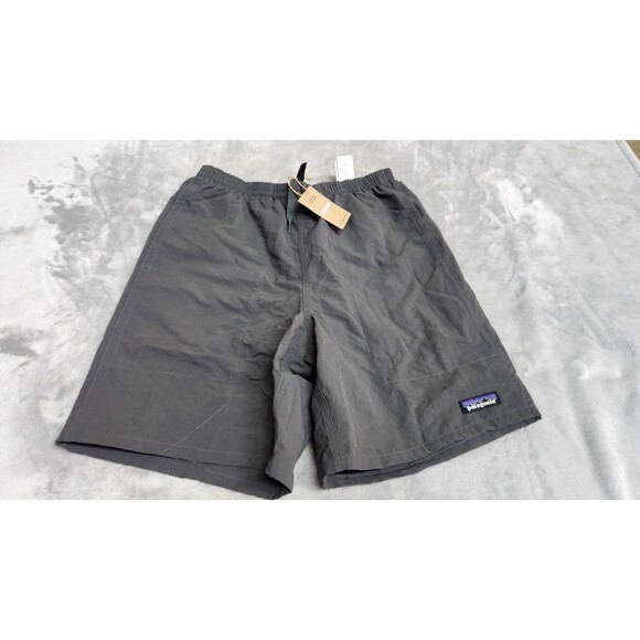 NWT Patagonia Men's XS Forge Grey Baggies Longs Swim Trunks 7" Inseam - Picture 1 of 8